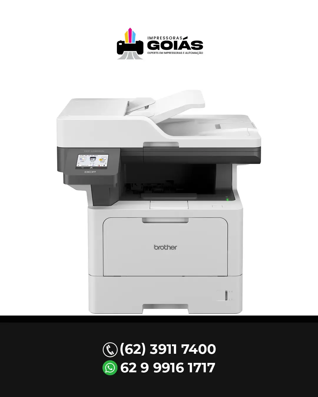 AJUSTE DE IMPRESSORA PROFISSIONAL DCPL5662DN BROTHER BRASIL