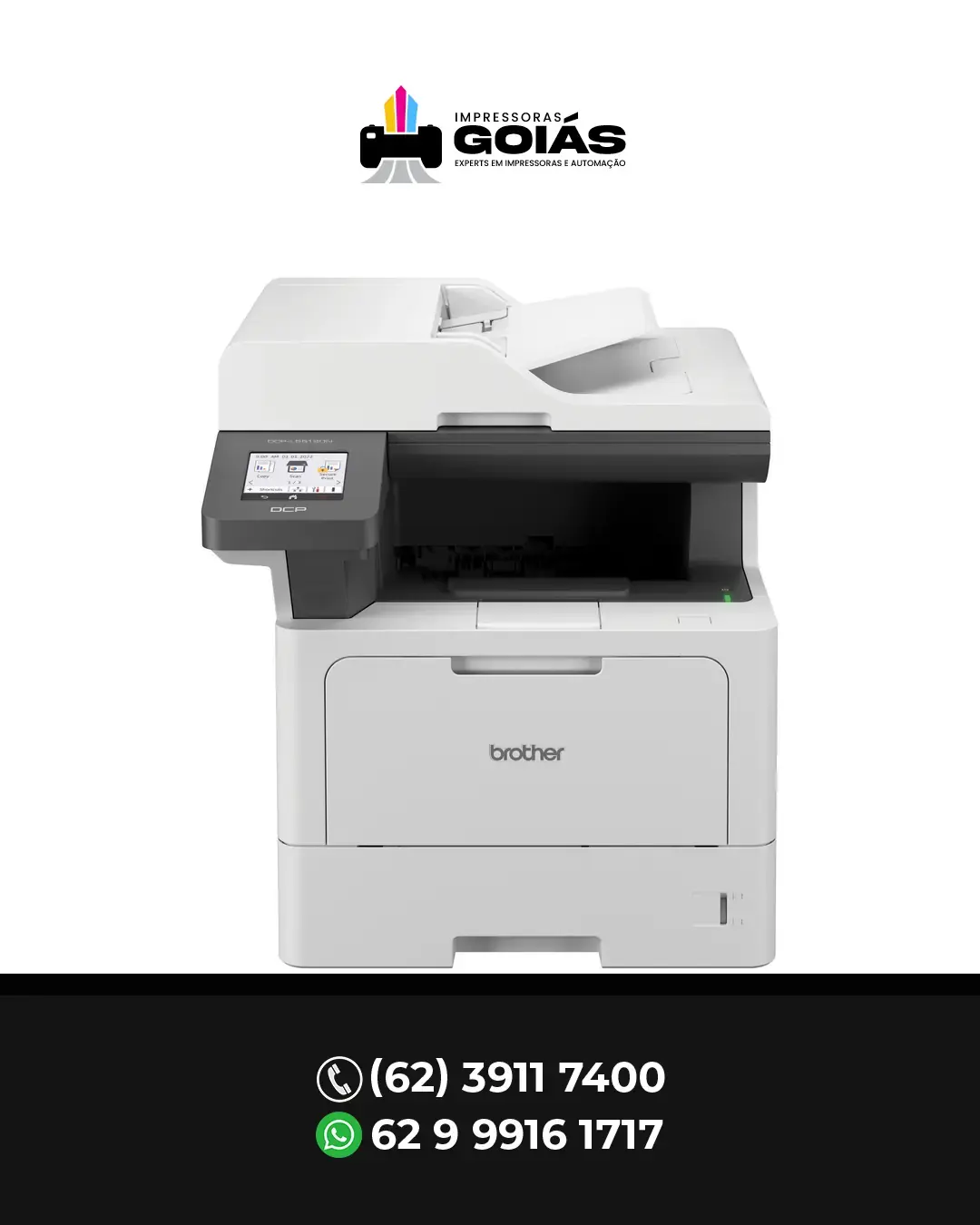 CORREÇÃO DE IMPRESSORA PROFISSIONAL DCP L5512DN BROTHER BRASIL