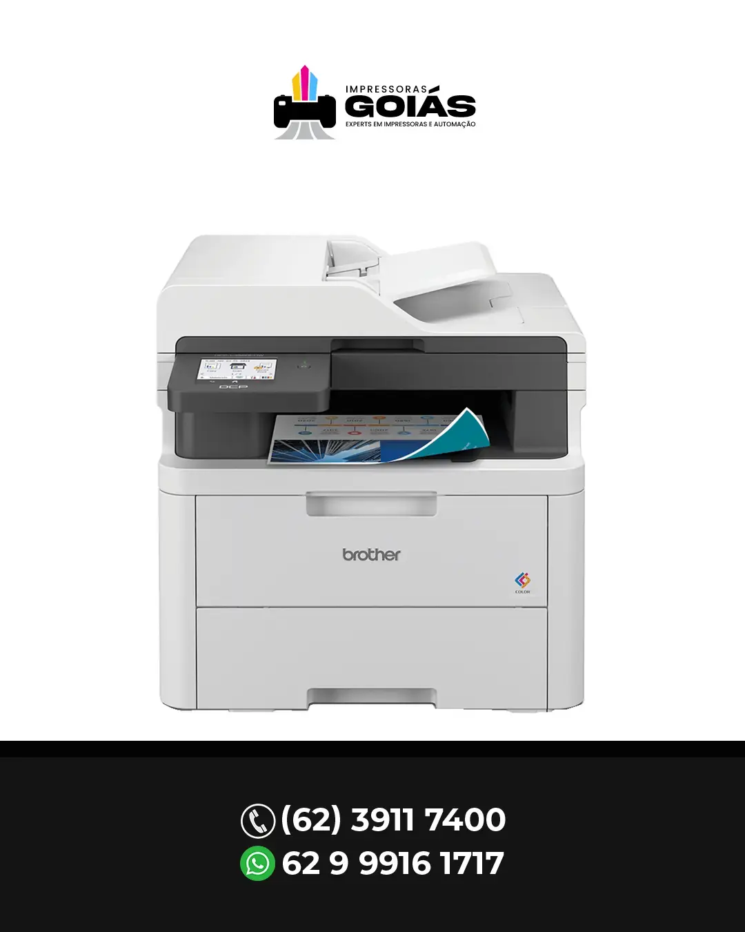 CORREÇÃO IMPRESSORA PROFISSIONAL DCP L3560CDW BROTHER BRASIL