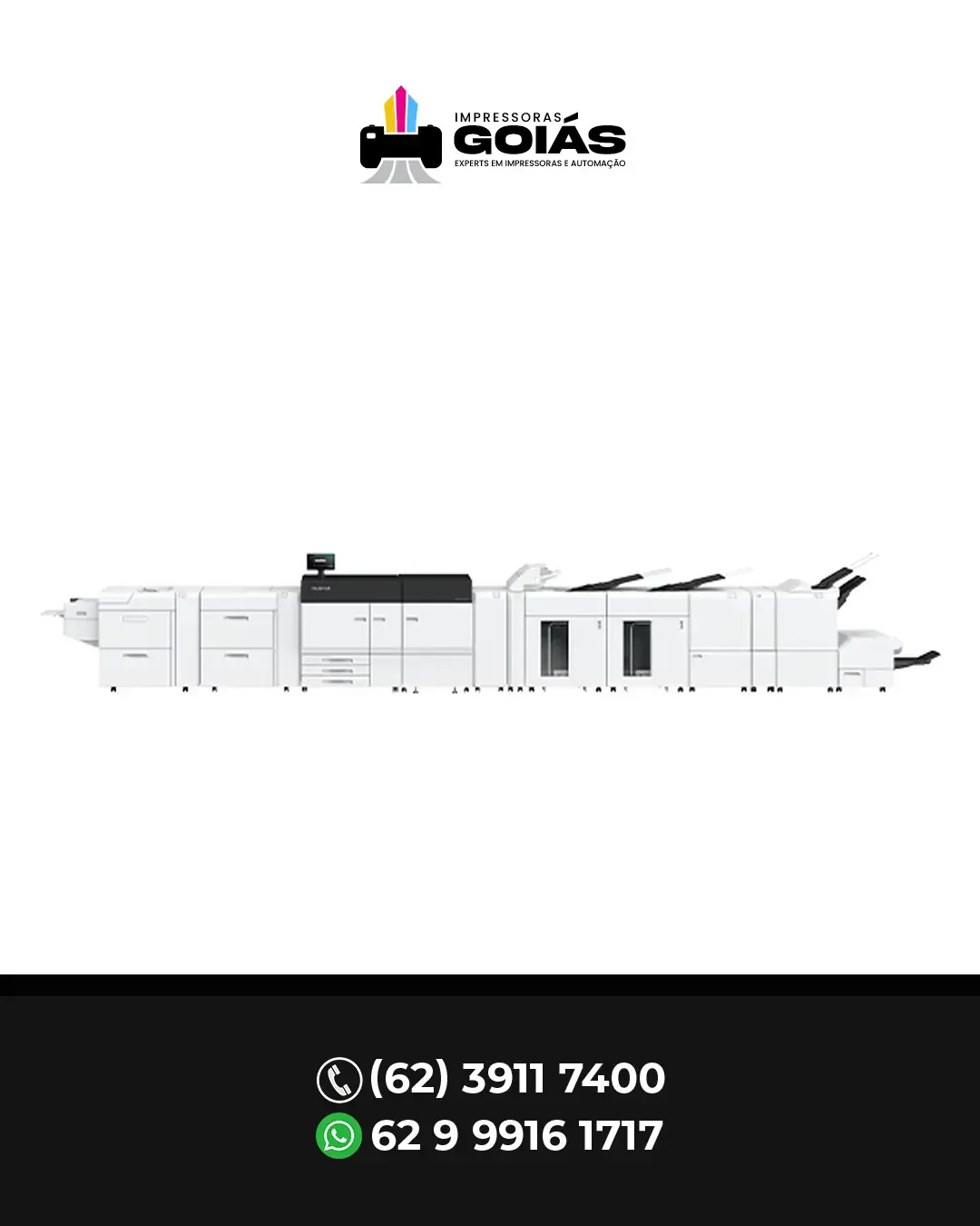 INTERVENÇÃO IMPRESSORA PROFISSIONAL REVORIA PRESS EC1100 FUJIFILM BRASIL