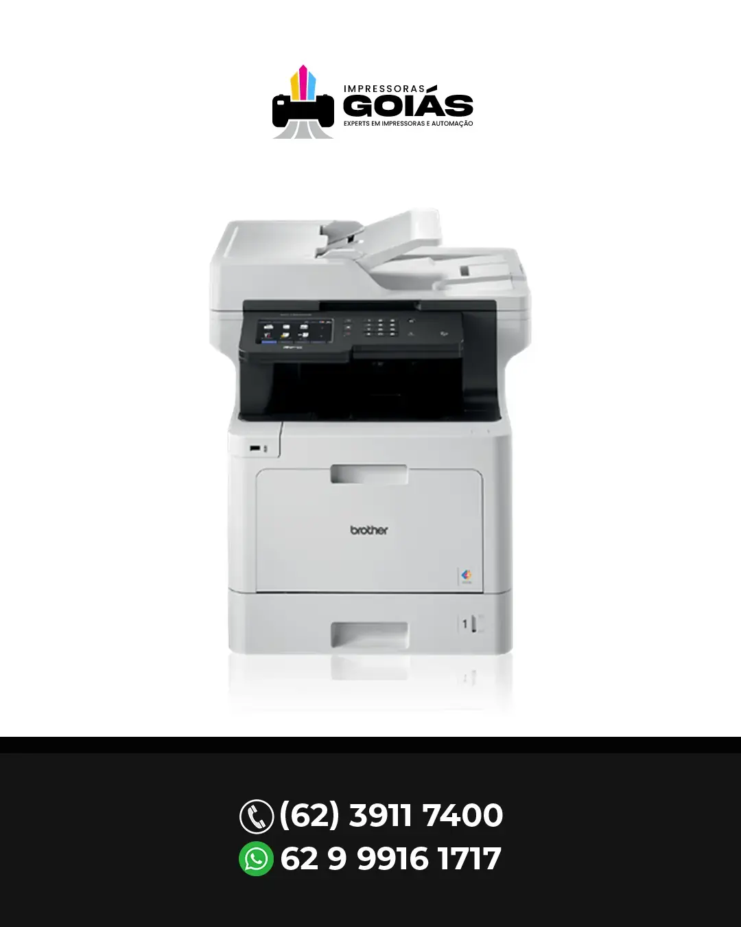 MANUTENÇÃO CORRETIVA EM IMPRESSORA PROFISSIONAL MFCL8900CDW BROTHER BRASIL