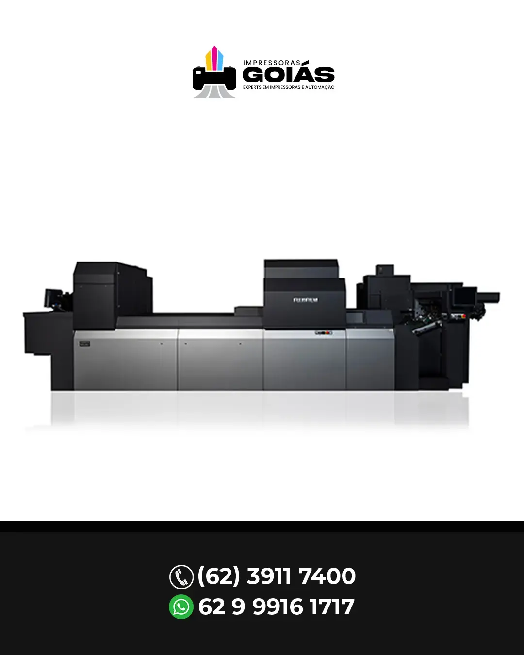 MANUTENÇÃO CORRETIVA IMPRESSORA JET PRESS 750S FUJIFILM BRASIL