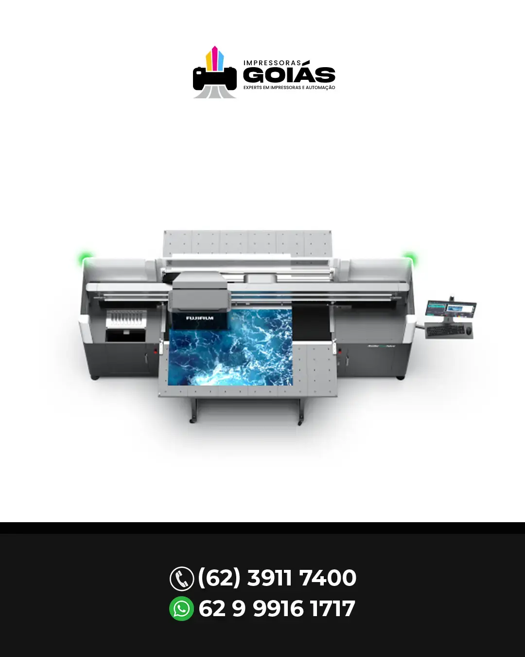 MANUTENÇÃO DE IMPRESSORA ACUITY PRIME HYBRID FUJIFILM BRASIL