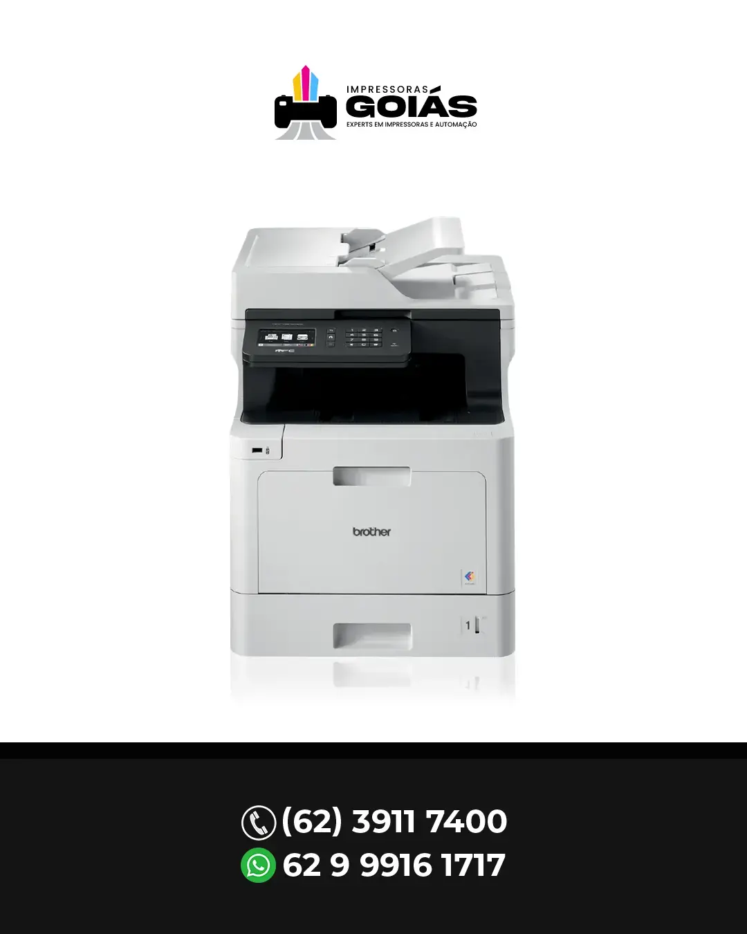 MANUTENÇÃO EM IMPRESSORA PROFISSIONAL MFCL8610CDW BROTHER BRASIL