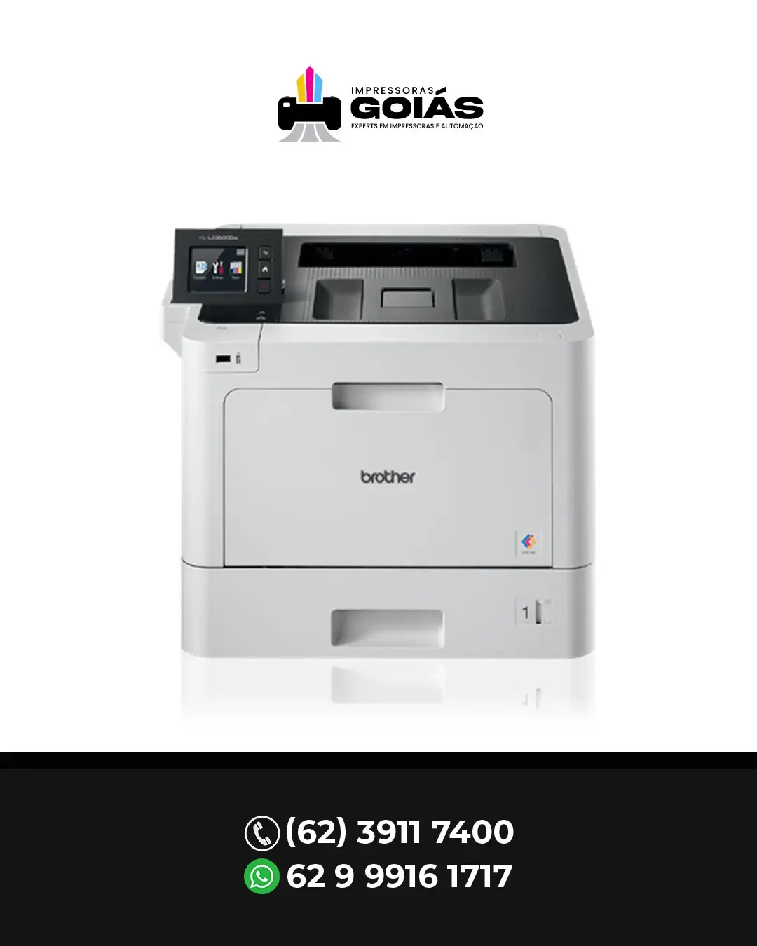 MANUTENÇÃO PREVENTIVA EM IMPRESSORA PROFISSIONAL HLL8360CDW BROTHER BRASIL